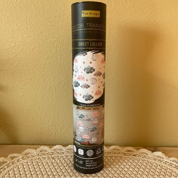 Redesign with Prima - Sweet Lullaby Decor Transfers - Picture 1 of 10